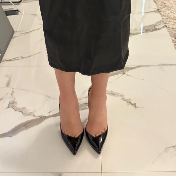 Christian Louboutin Black Patent Heels - Picture 10 of 10